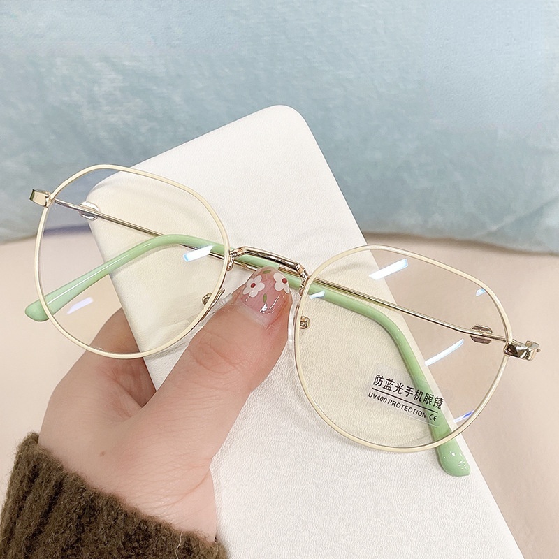 Kính Mát Gọng Nhựa Trong Suốt Phong Cách Vintage Thời Trang 2021