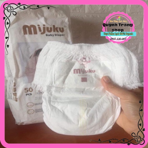 Tã Mijuku Quần  tả quần mijuku Cao cấp Nhật Bản, M100/ L100/ XL100/ XXL100/ XXXL100