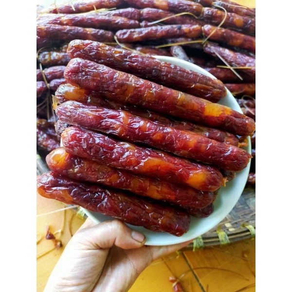 Lạp Xưởng ( lạp sườn) gác bếp dân tộc Giáy(1kg)