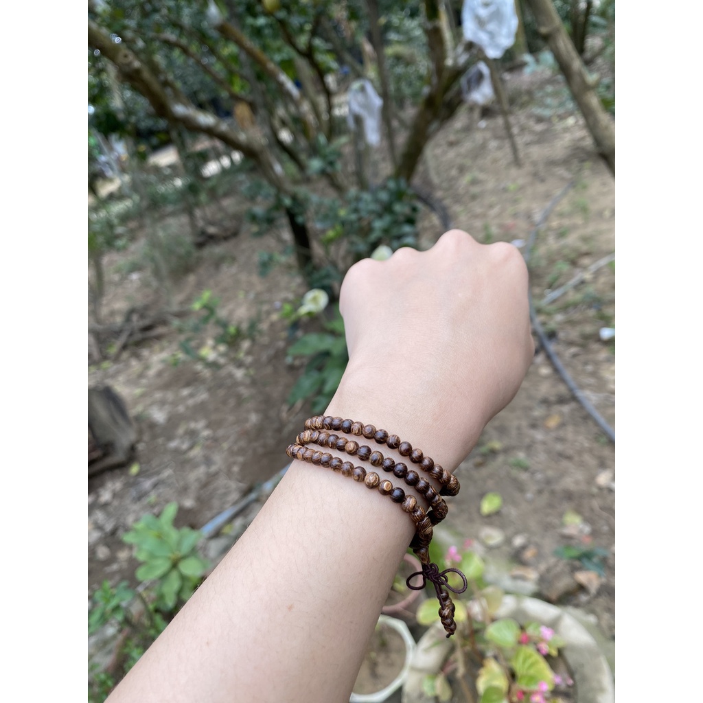 Vòng Trầm Hương 4mm 108 hạt 4mm 216 Hạt - Trầm Hương Sánh Chìm