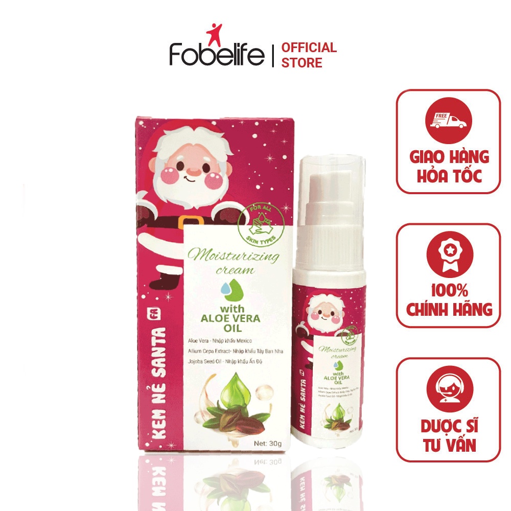 Kem nẻ dưỡng ẩm gót chân khô da Santafa chai 30gr