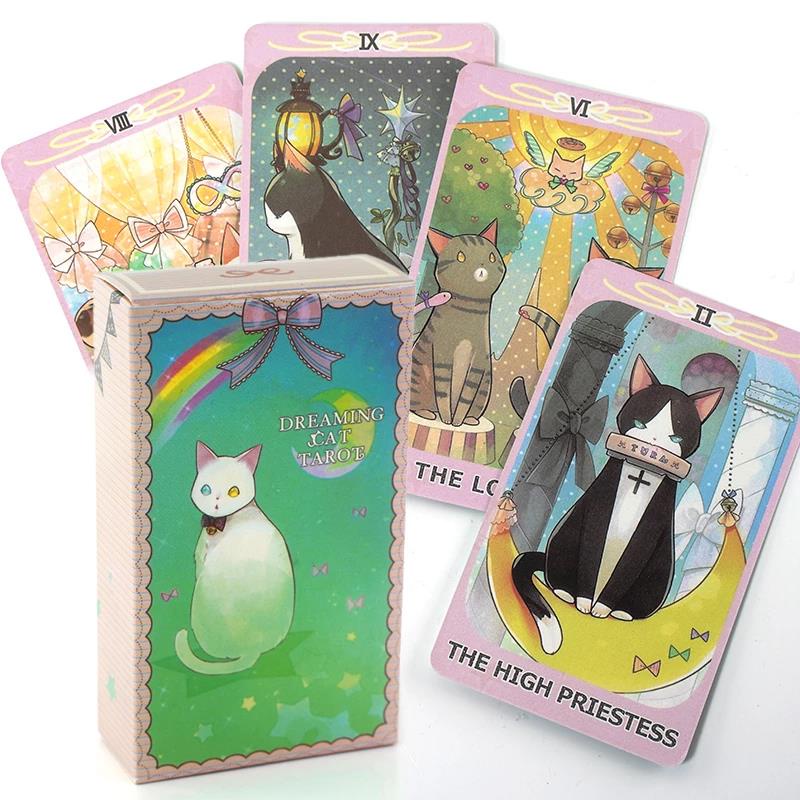 Dreaming Cat Tarot Deck Card Games