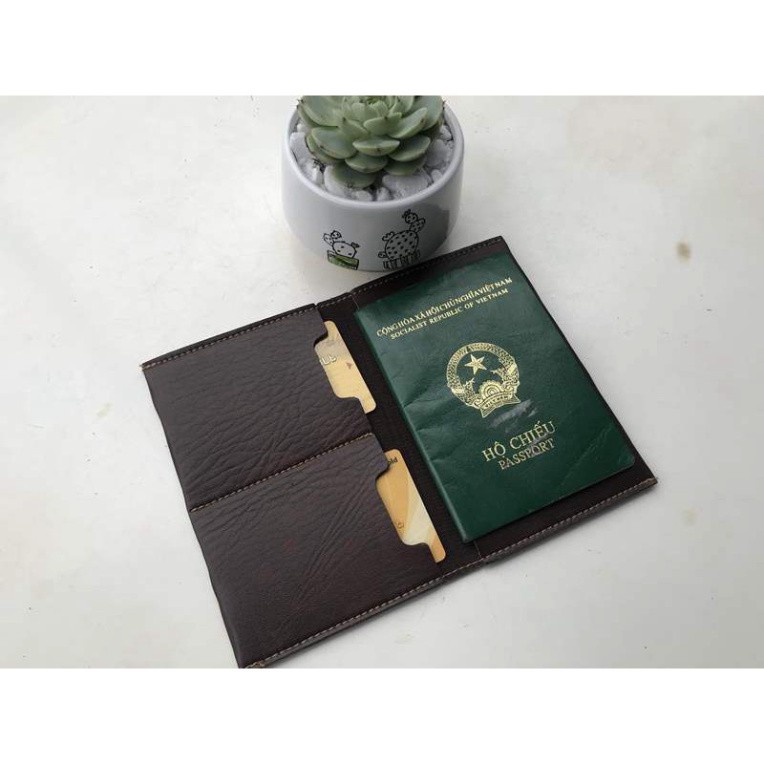 Ví da passport đựng hộ chiếu cao cấp H_N