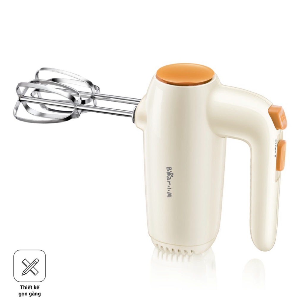 Máy Đánh Trứng Cầm Tay Bear DDQ-B01K1 - Hàng Chính Hãng - Bảo hành 12 Tháng