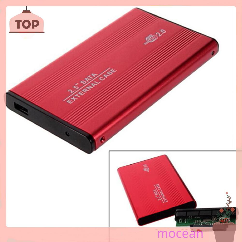 Hộp Đựng Ổ Cứng Ngoài Mocean 2.5 Inch Usb 2.0 Sata Bằng Hợp Kim Nhôm Ốp | BigBuy360 - bigbuy360.vn