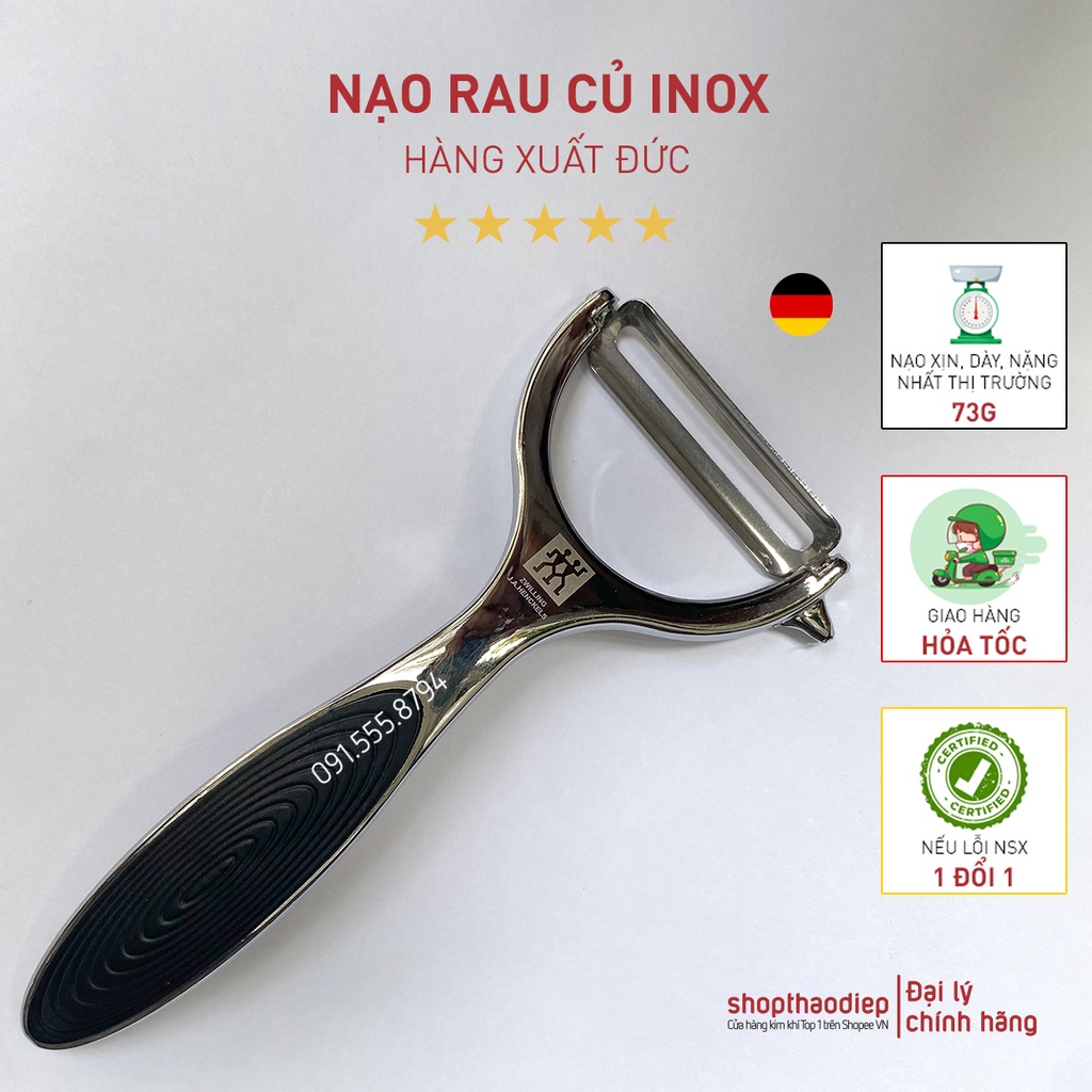 Nạo Rau Củ Quả Inox Hàng Hiệu Xuất Đức ZWILLING