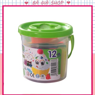 XÔ ĐẤT NẶN 10 MÀU CHO BÉ