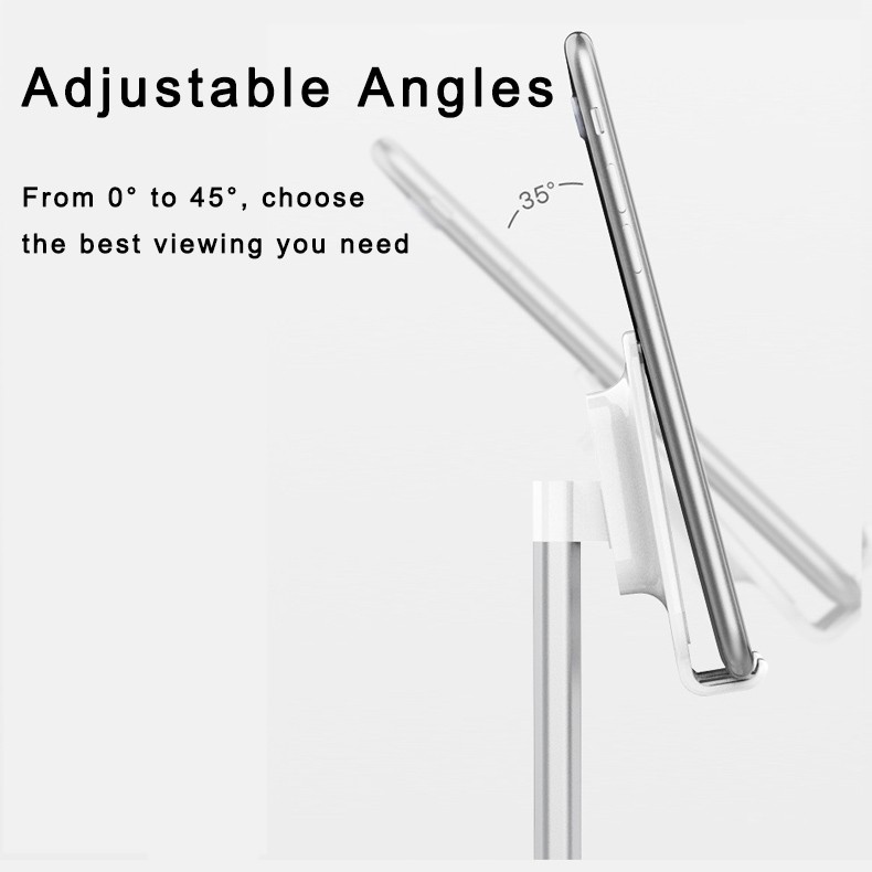 Flexible Phone Holder Extendable Alumimum Alloy  Tablet Stand Smartphone Tablet Universal (3.7-10.2 inches)