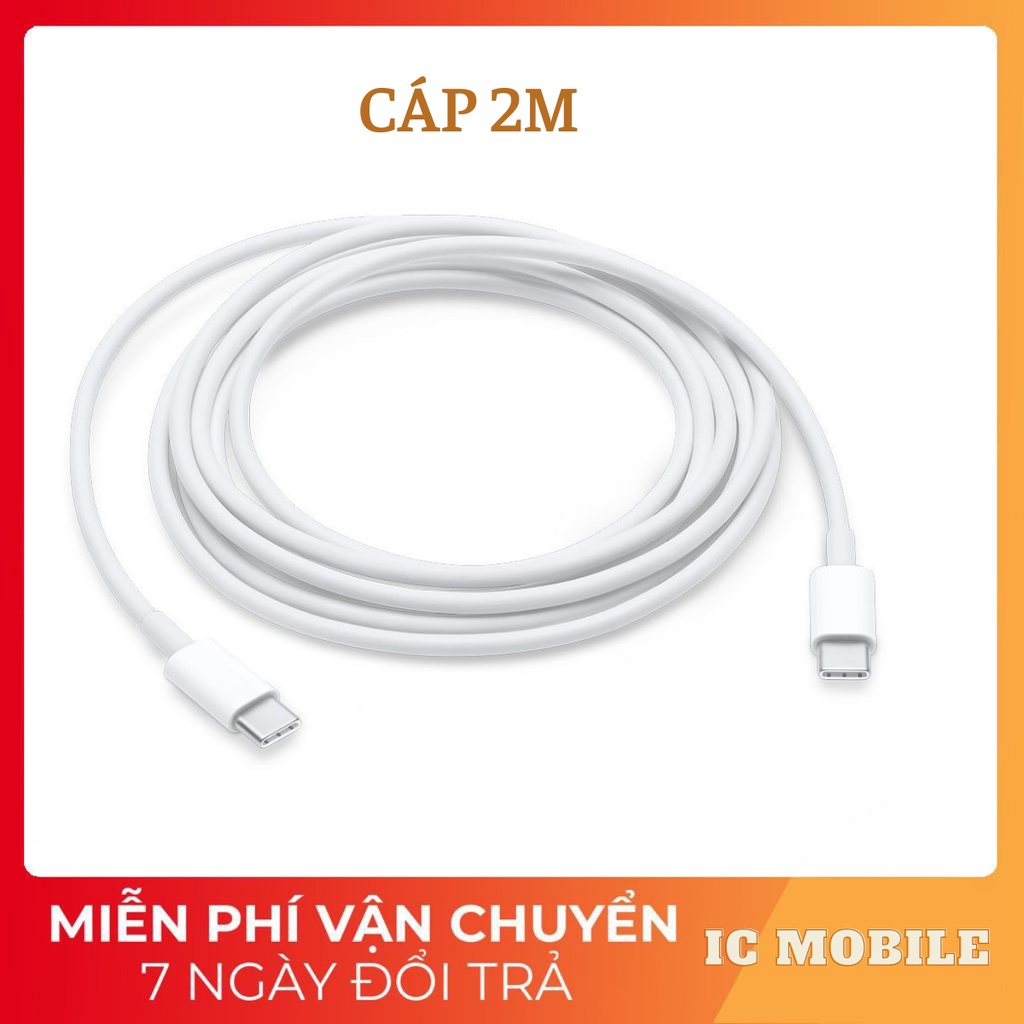 Sạc USB  C,Sạc laptop táo USB-C  30w/61w/87w ,Dây sạc laptop táo 2 đầu type c dùng cho điện thoại,laptop