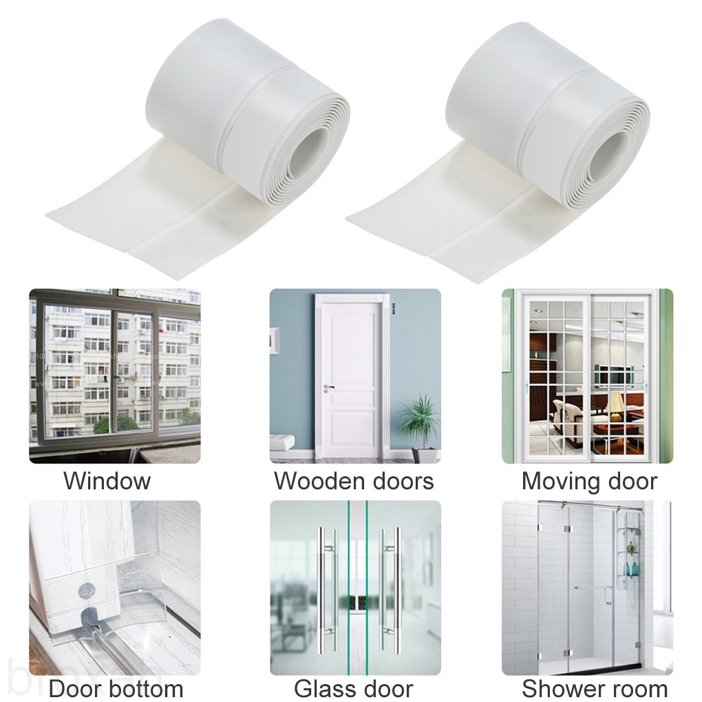 Cuộn Dây Silicone Dán Cửa Sổ Dài 1m