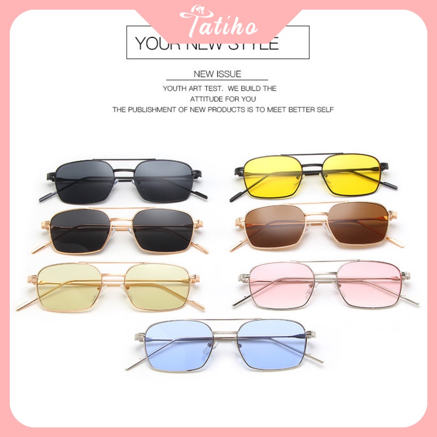 [Hàng Xịn, Giá Tốt] Kính Mát (Kính Râm) Phong Cách Thời Trang Nam Nữ,Chất Liệu Kim Loại Cao Cấp - Mã MK030
