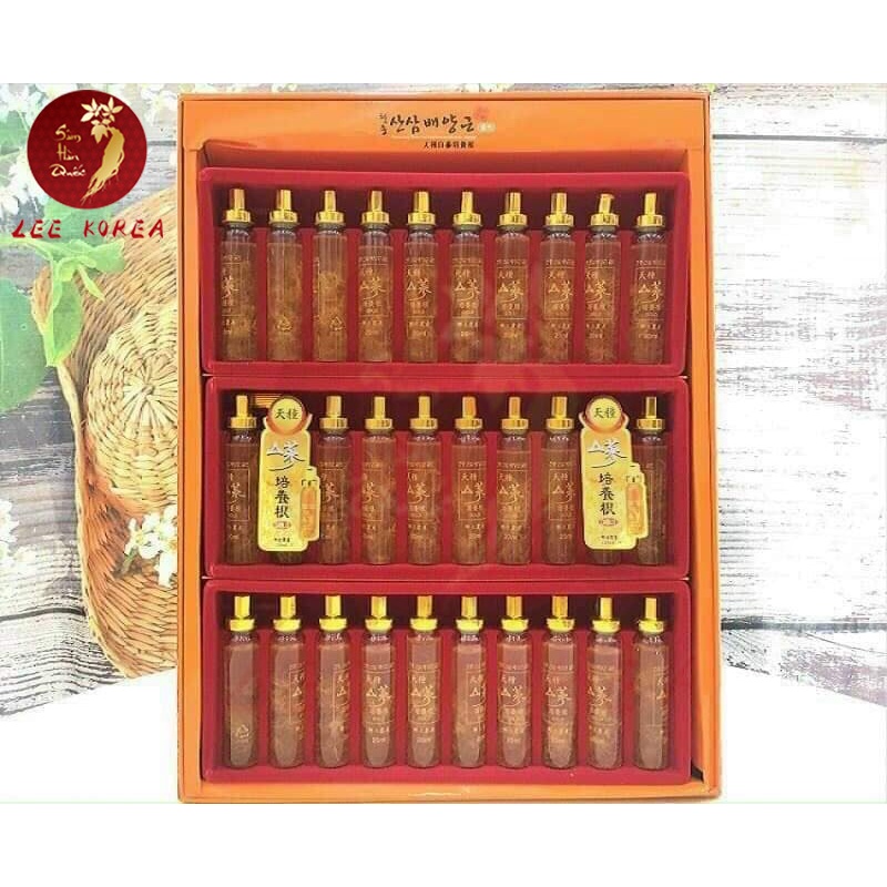 Tinh chất hồng sâm núi Cheon Jong Tissue hộp 30 ống 20ml cao cấp