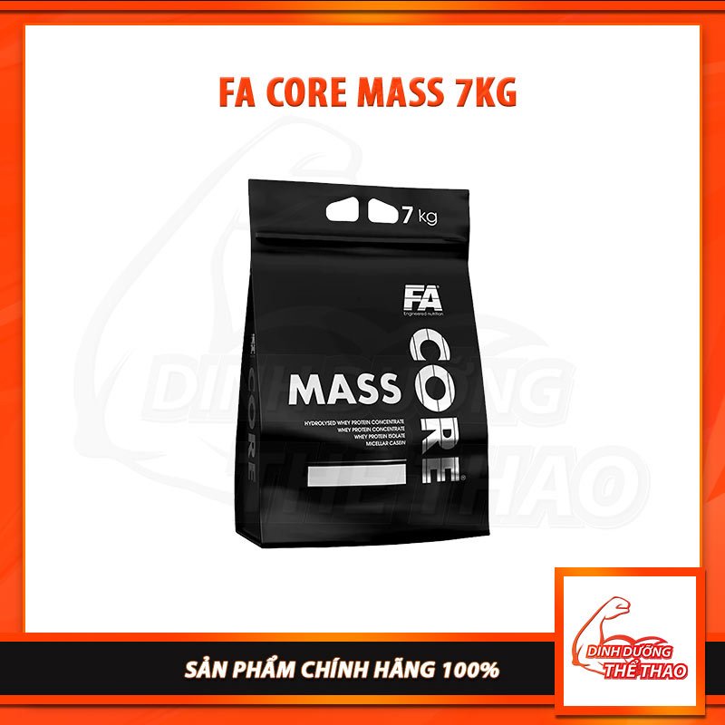 [GIÁ TỐT NHẨT] FA CORE MASS 7KG | Tăng Cân Nhanh Dễ Hấp Thu Cho Người Gầy