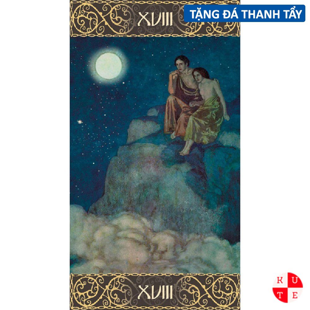 Bài Tarot Edmund Dulac 78 Lá Bài Tặng File Tiếng Anh Và Đá Thanh Tẩy B20