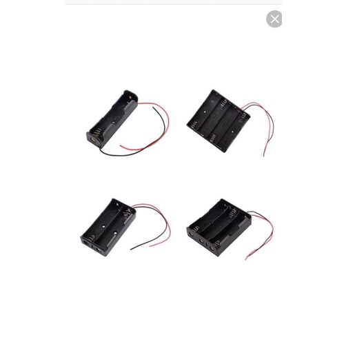 Hộp Đế Pin Ultrafire 18650 có dây (Đủ các loại)