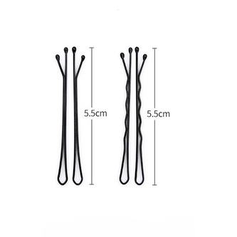 Set 10 Kẹp Tóc Mái Gợn Sóng Bằng Kim Loại Chất Lượng Cao