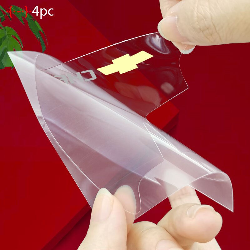 Set 8 Miếng Dán Bảo Vệ Tay Nắm Cửa Xe Hơi Chevrolet Cruze Cruze Spark Aveo Captiva Trailblazer Colorado