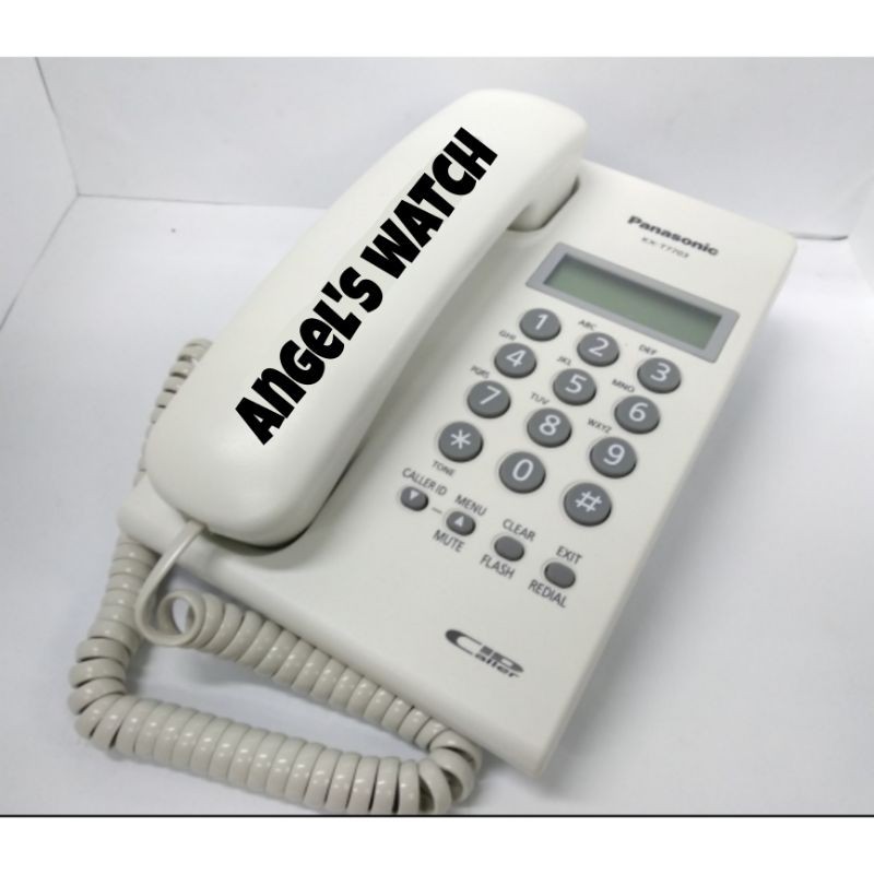 Điện Thoại Bàn Panasonic Kx-T7703 (Trắng) Panasonic Phone Phone T7703