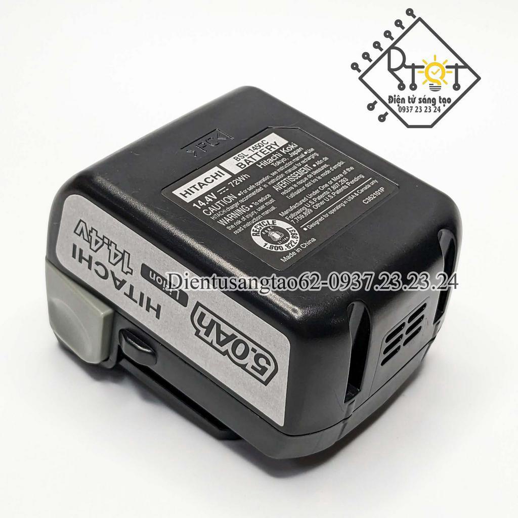 Vỏ, mạch pin Hitachi 14.4 V zin, nhận sạc zin