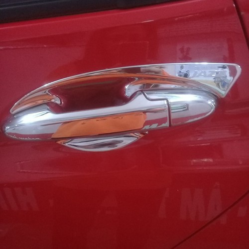Ốp tay và hõm cửa mạ crom theo xe Honda Jazz