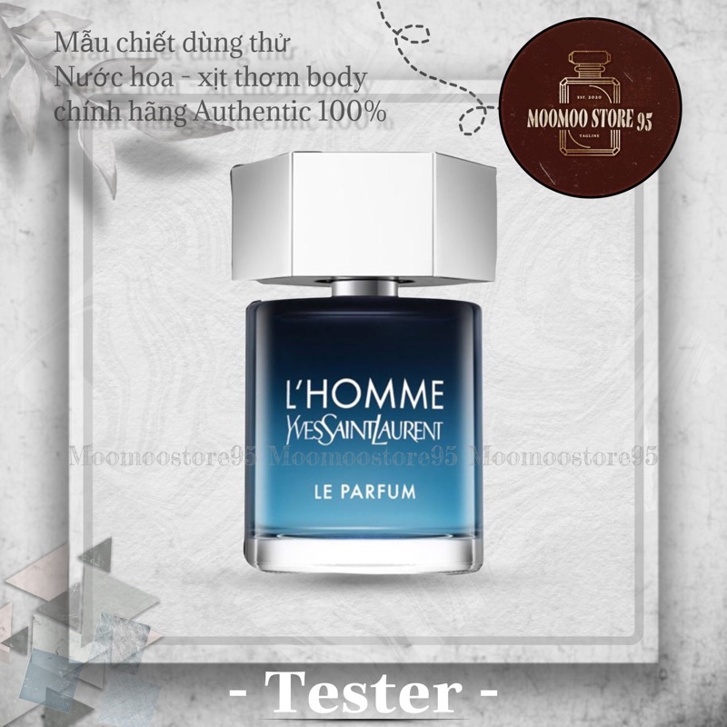 ❤️MOOMOO❤️ Nước hoa dùng thử YSL L'homme Le Parfum Tester 5ml/10ml