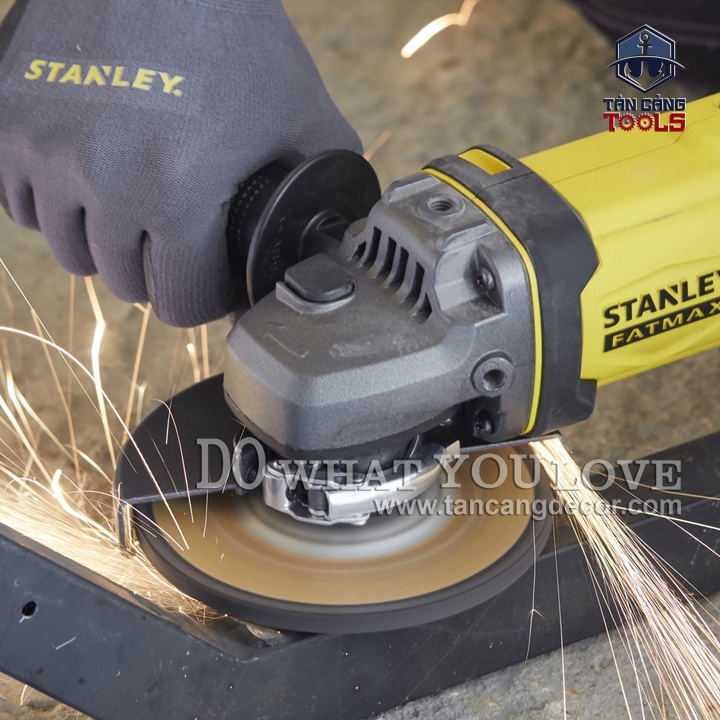 Máy Mài Góc 100 mm Dùng Pin 20V Stanley FatMax SCG400M2K