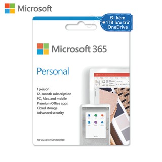 Phần mềm Microsoft Office 365 Personal