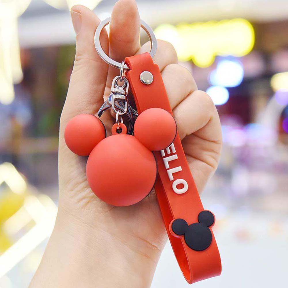 Móc Khóa Nhựa PVC Họa Tiết Hoạt Hình Đáng Yêu