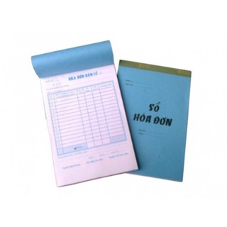 Sổ hoá đơn 2 liên