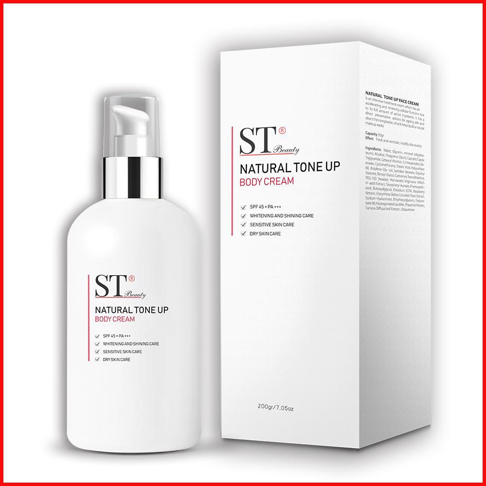 Kem dưỡng thể body ST Beauty trắng da và chống nắng nâng tone tự nhiên 200g | BigBuy360 - bigbuy360.vn