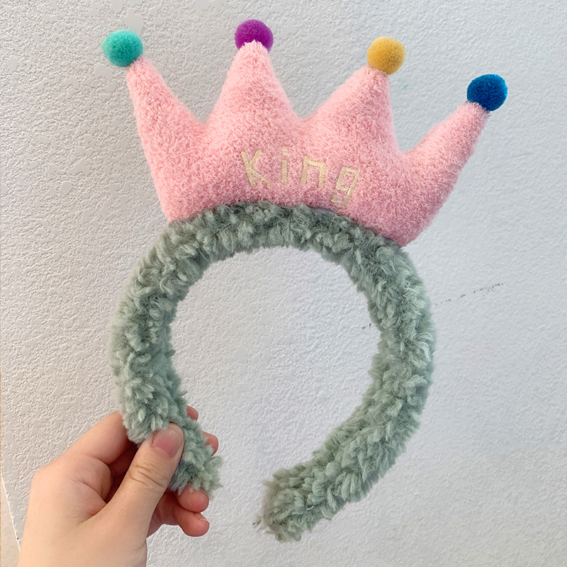 Băng đô hình vương miện đáng yêu cho bé