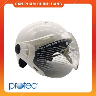 Mũ bảo hiểm nửa đầu có kính protec - kitty