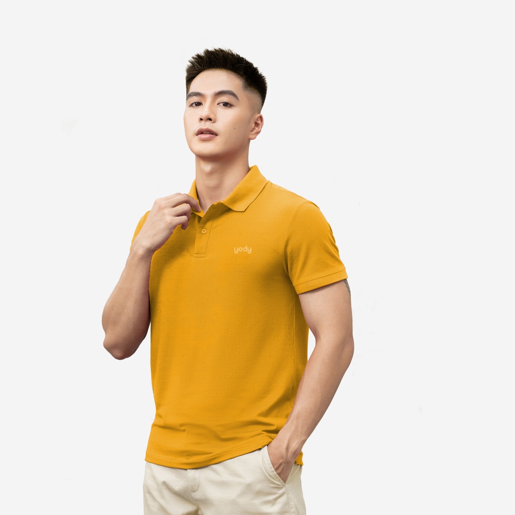 Áo polo nam YODY mắt chim gia đình đứng form thoáng mát mềm mịn APM5431