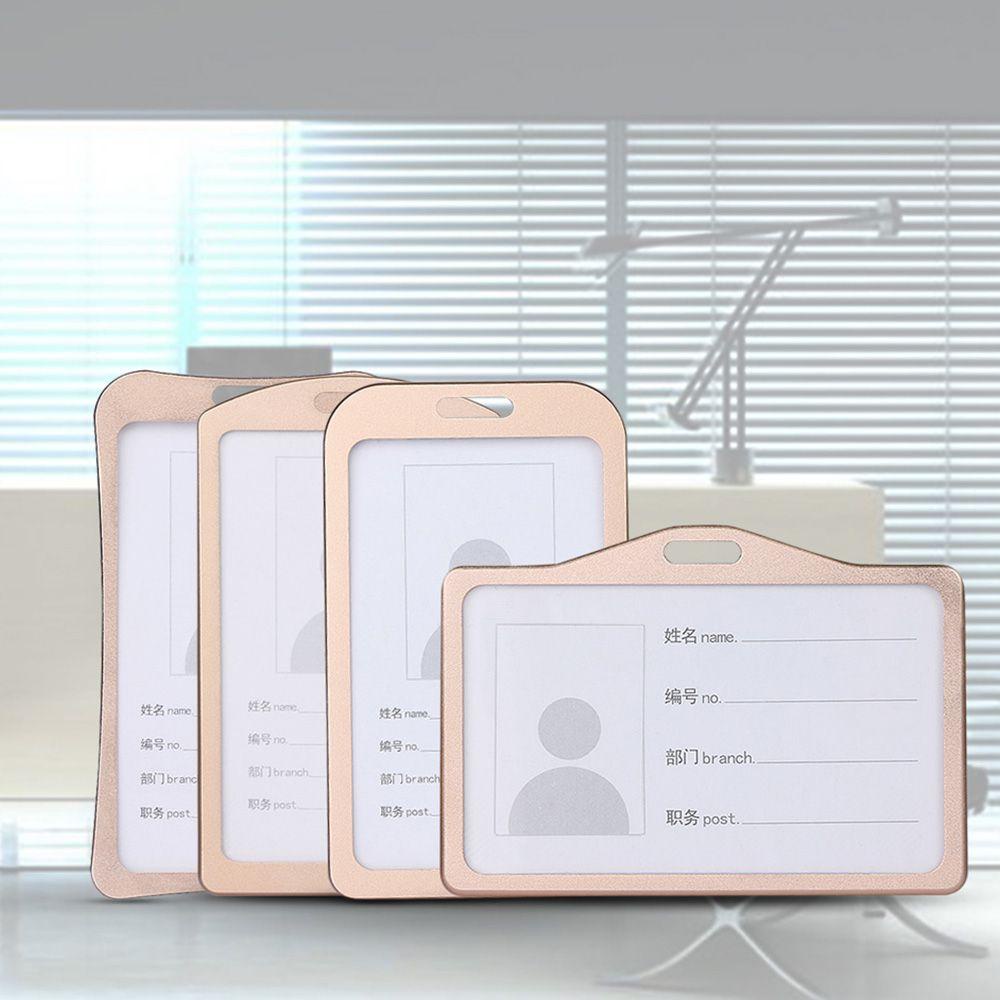 SOMEDAYZL Kẹp Giữ Thẻ Tên Bằng Kim Loại Siêu Bền Tiện Dụng Cho Văn Phòng Ốp