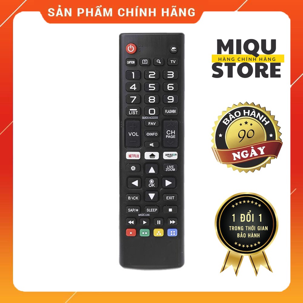 Remote LG chính hãng cho tất cả các dòng TV LG có thêm tính năng Netflix & Amazon Bảo hành 3 tháng