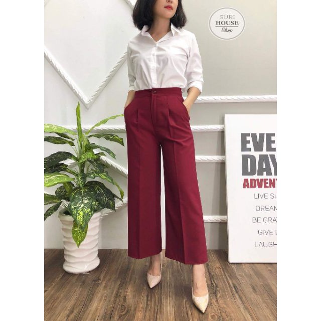 QUẦN CULOTTES ỐNG RỘNGFREESHIPGiảm 10K Khi Nhập [ QUANXINH]- Hàng xưởng giá bao rẻ