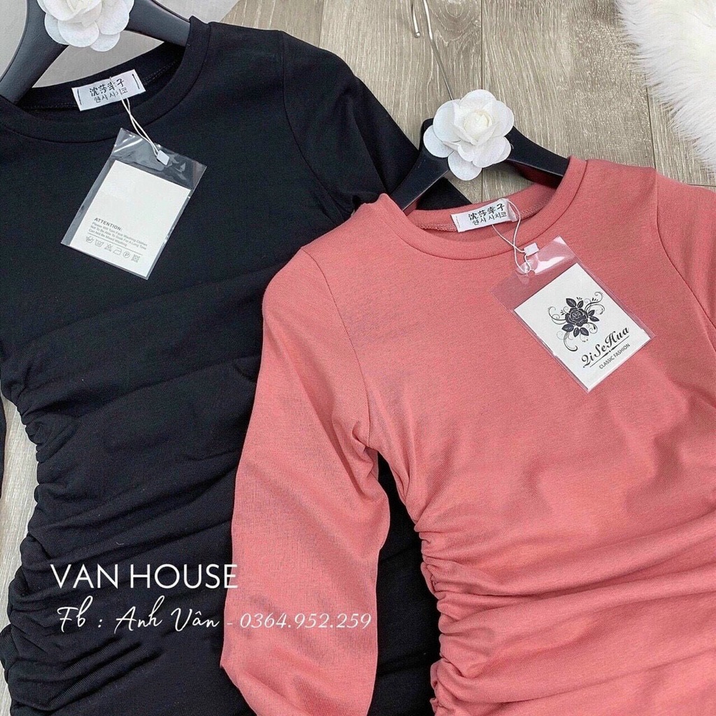 Đầm Body rúm sexy nhiều màu chất đẹp