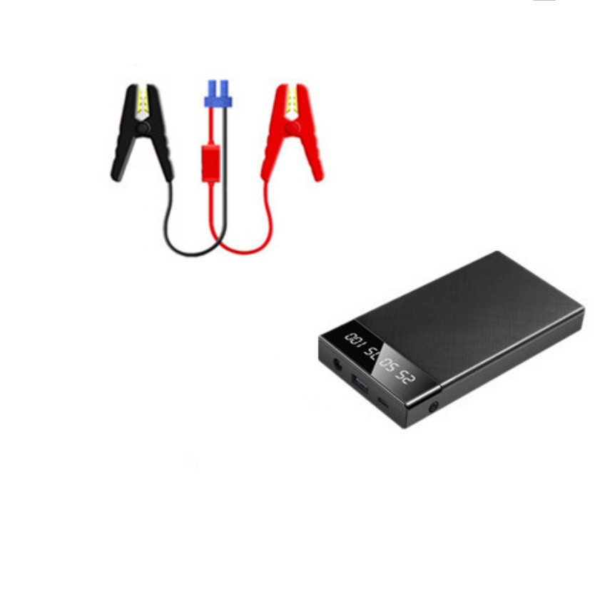 Bộ Kích Bình Ô Tô 12V Câu Bình Ác Quy Khẩn Cấp Đa Năng Sạc Dự Phòng Đèn Pin Cho Xe Xăng Dưới 1.5L BH 12 Tháng