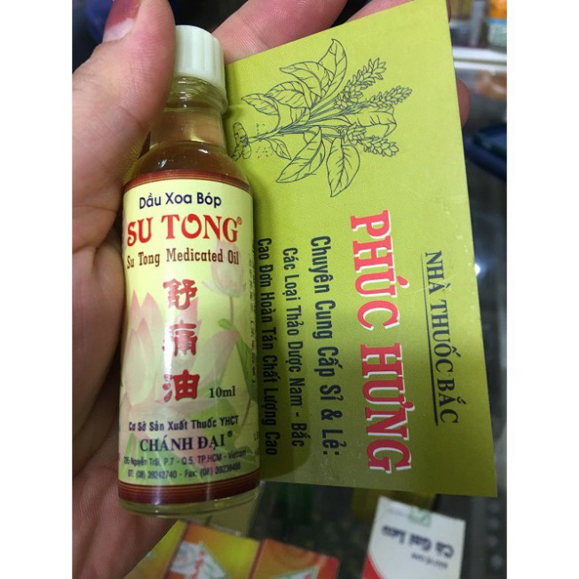 Freeship Dầu xoa bóp SuTong_50ml