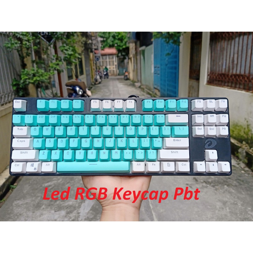 Phím cơ Fuhlen M87s , Dareu EK880 RGB bản keycap pbt các màu