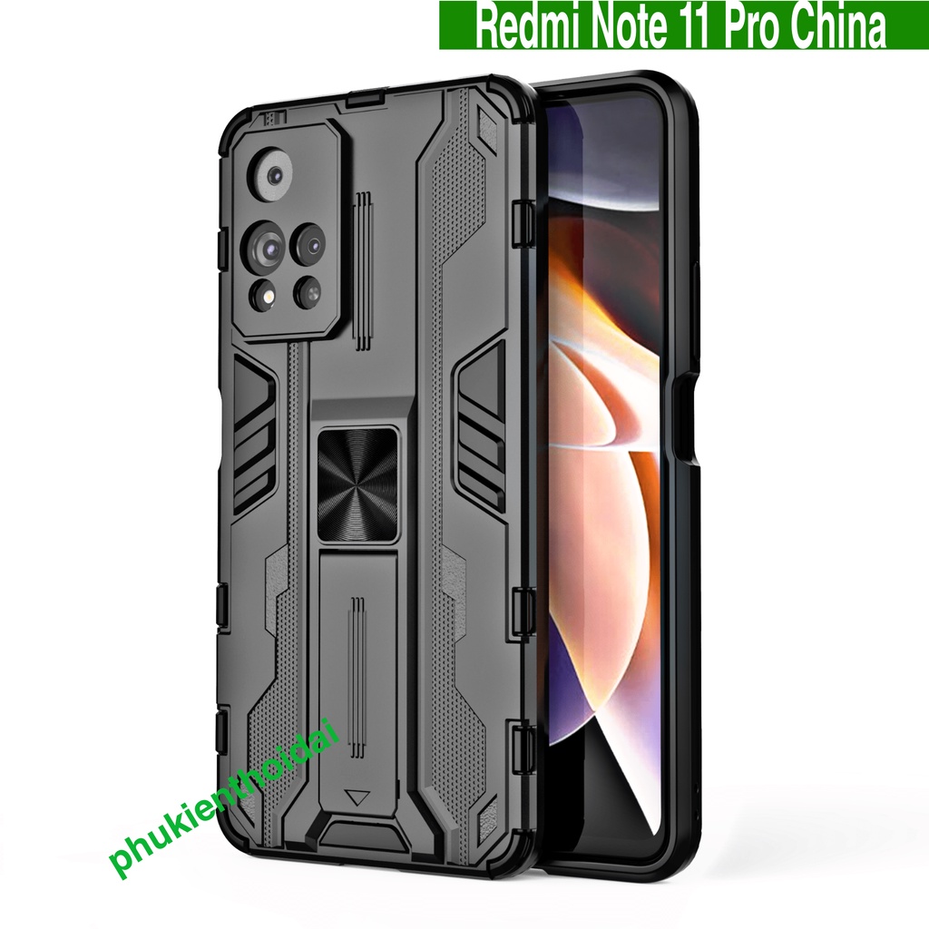 Ốp lưng Redmi Note 12 Turbo / Poco F5 Iron Man Ver 3 chống sốc giá đỡ mặt lưng bảo vệ toàn diện
