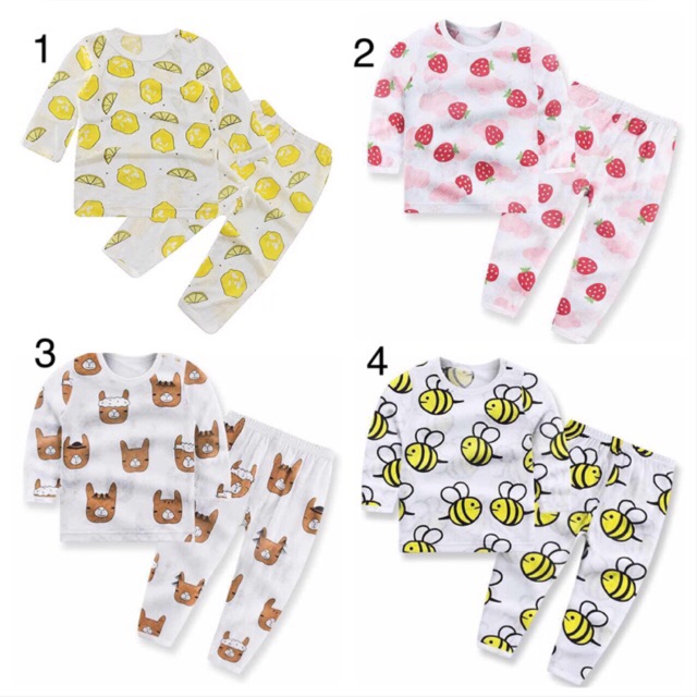[10-18kg] SALE Bộ cotton giấy CAO CẤP tay dài thông hơi Quảng Châu xuất Nhật cho bé trai và bé gái