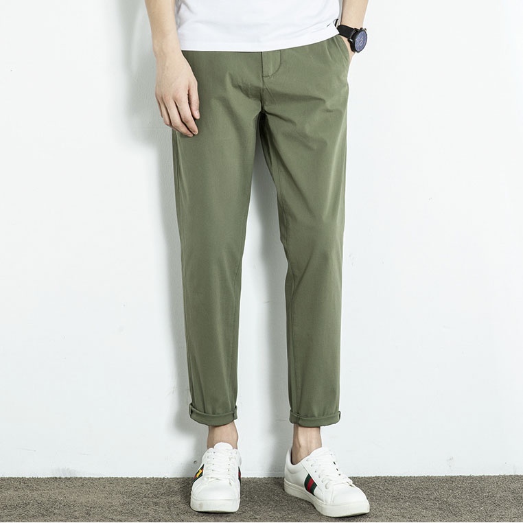 Quần dài Kaki nam Feel Good 2 màu basic dày dặn đẹp xịn phong cách Hàn Quốc ulzzang đường phố
