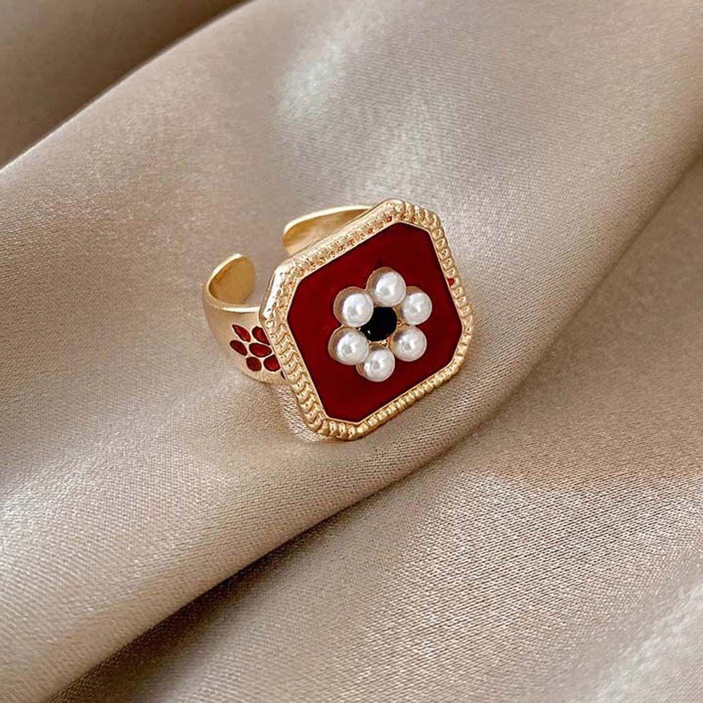 Nhẫn Hình Học Có Thể Điều Chỉnh Kích Cỡ Thời Trang Dành Cho Nữ