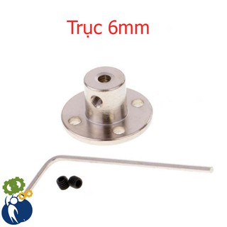 Khớp Nối Mặt Bích Cố Định Trục 6mm
