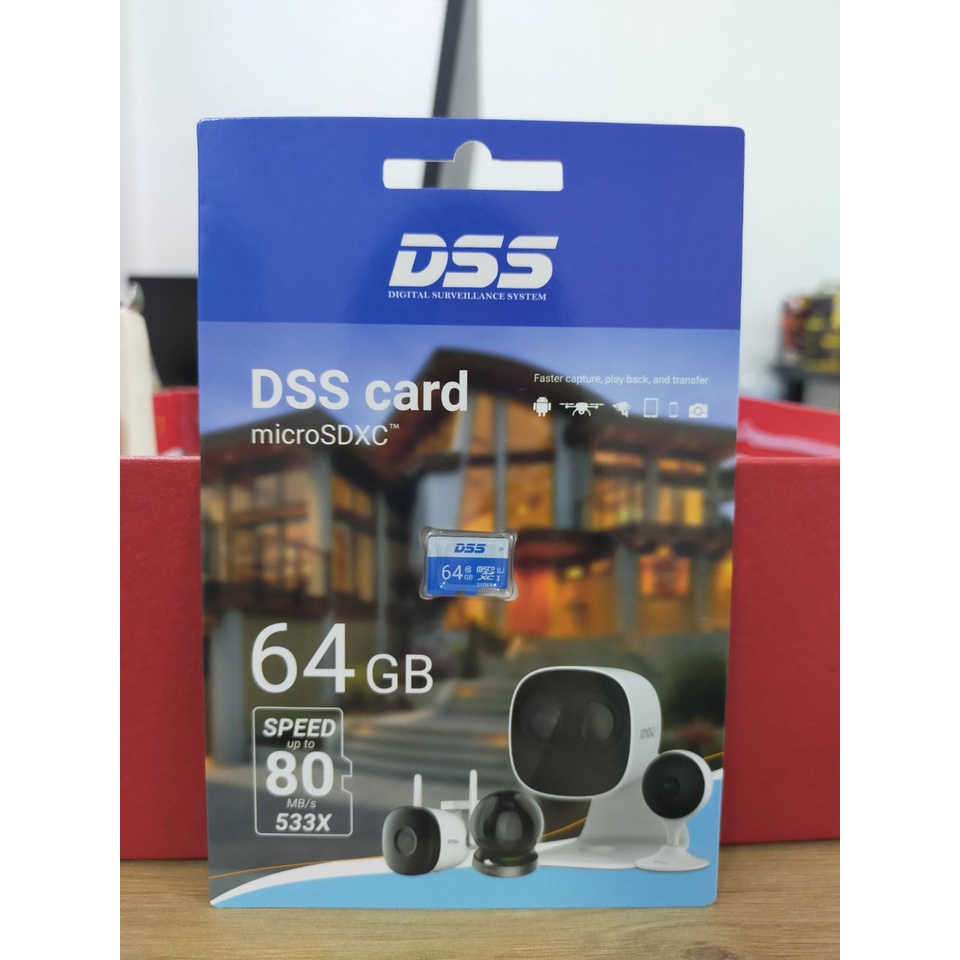 Thẻ Nhớ Chính Hãng DSS 64GB 32GB Class 10 - BẢO HÀNH 36 Tháng