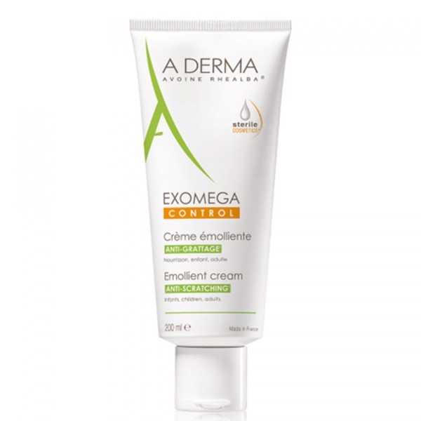 A Derma Kem Dưỡng Ẩm Cho Viêm Da Cơ Địa &amp; Da Khô Exomega Control Emollient Cream 200ml