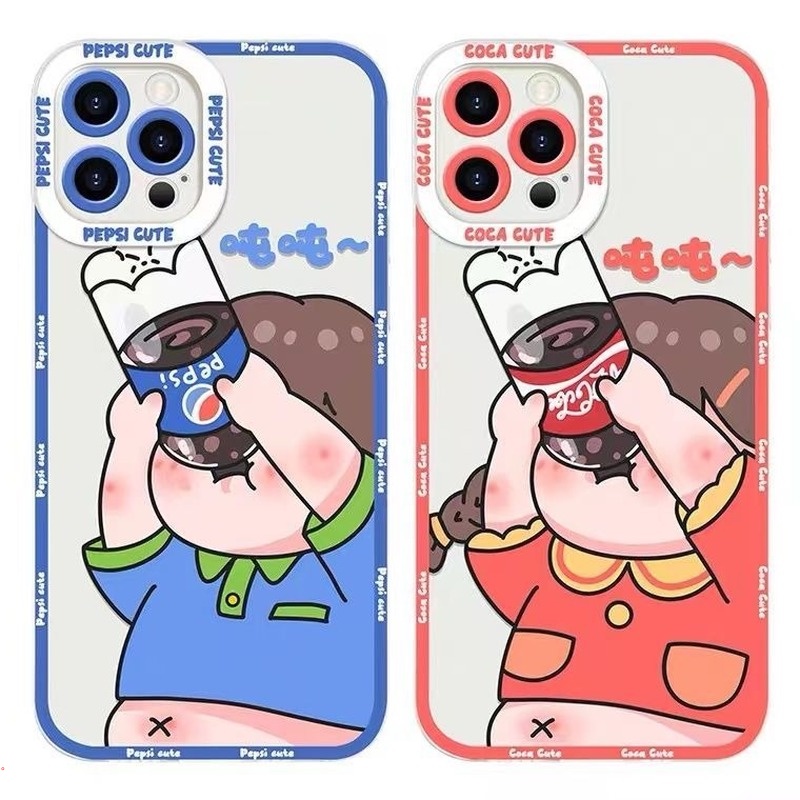 Ốp Điện Thoại Silicon Mềm Trong Suốt Họa Tiết Hoạt Hình Dễ Thương Cho Iphone 13 12 11 Pro MAX X XS MAX XR 6 7 8 Plus