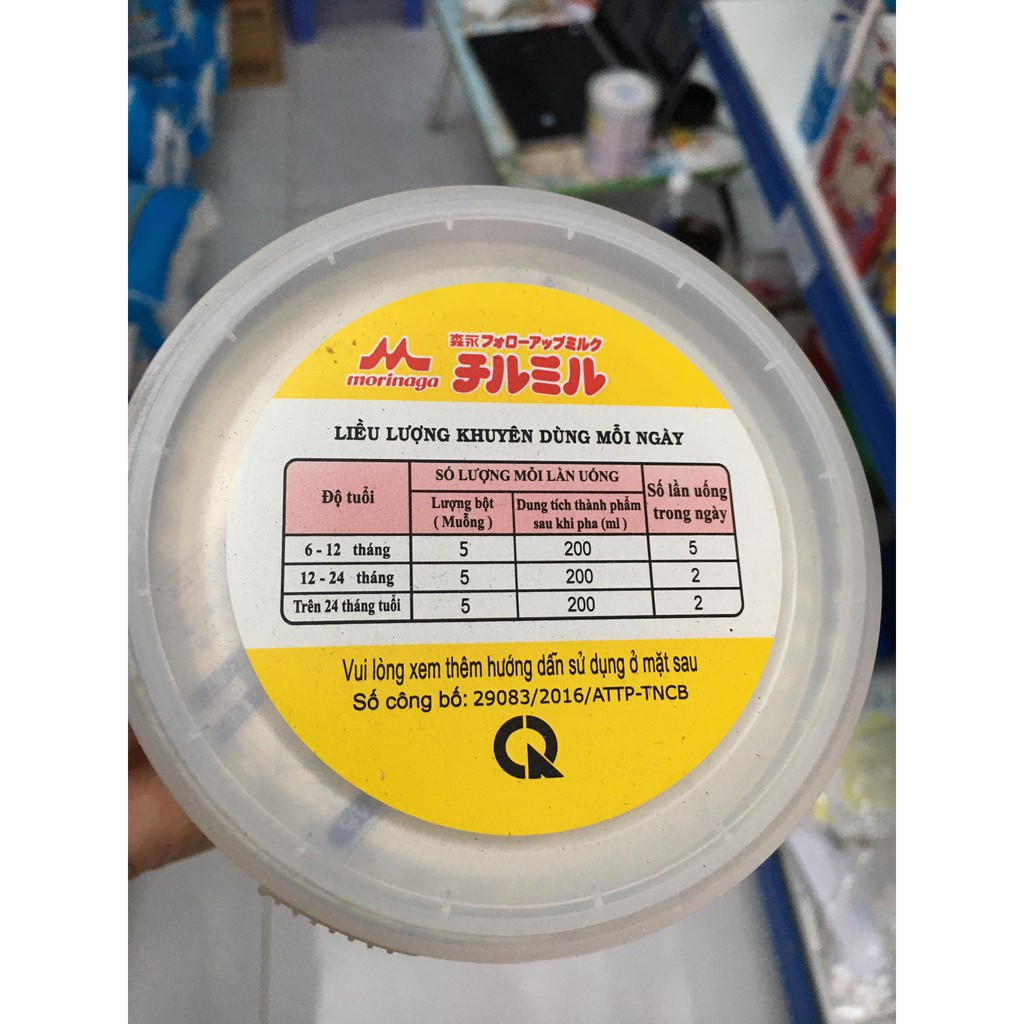 [TẶNG QUÀ] Sữa Morinaga Chilmil số 2 850g (6 - 36 tháng)