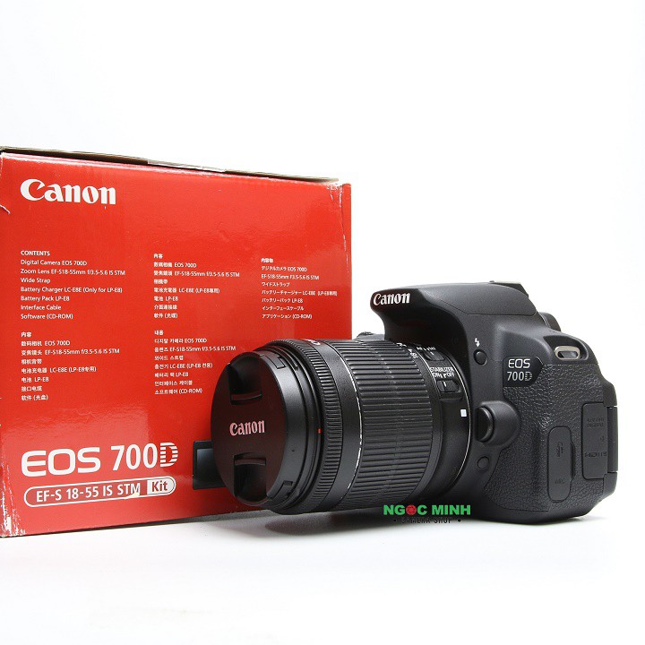 Máy ảnh Canon EOS 700D kèm lens Kit
